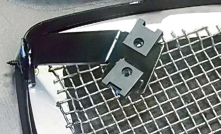 Secure the bracket to the metal tab with a #8 screw and #8 nut plate (Fig 15).