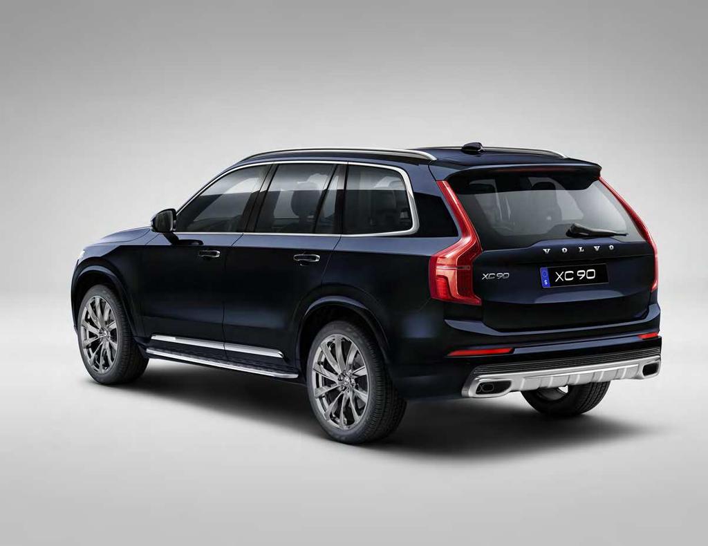 ACCESSORIES 71 Make the XC90 your own with Volvo styling accessories; the perfect addition to your new SUV.