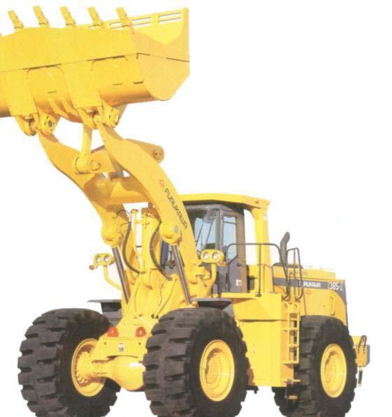 wheel loader 385-II Furukawa The 385-II wheel loader combines all the state-of-the-art performance criteria which firms in the mineral industry can expect.