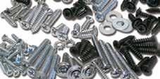 Seat Bumper Screws Sill Plate Screws Steering Wheel Mount Screws Sun Visor Support Rod to Windshield Frame Windshield Molding Screws K Products are convenient, prepackaged hardware and fastener kits