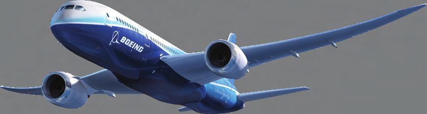 The 787 Dreamliner uses advanced technologies to improve environmental efficiency Innovative