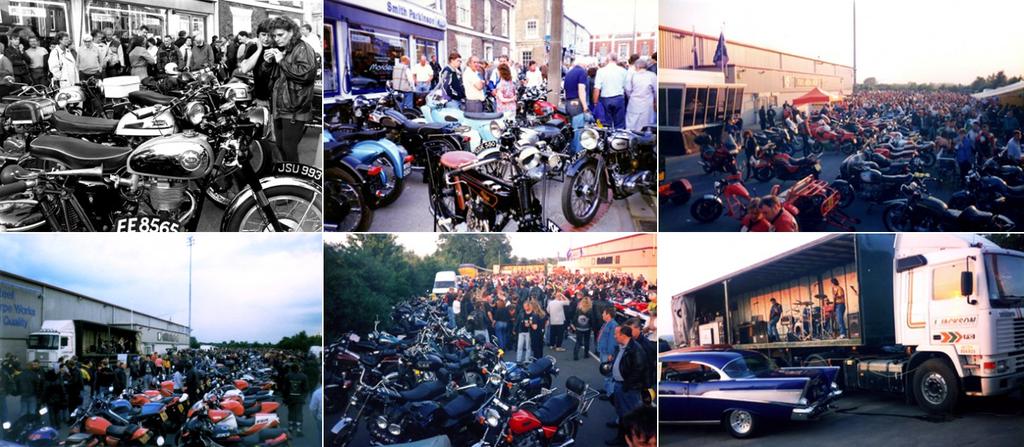 UK MOTORCYCLING CULTURE Throughout the spring and summer, there are BIKE NIGHTS.