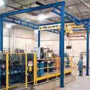 Work Station Cranes offer square/rectangular coverage where Jib Cranes offer circular coverage Is the crane going to be manual or motorized?