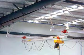 Manual, electric, pneumatic or vacuum hoists can be attached to Altrac cranes to meet your specific needs.