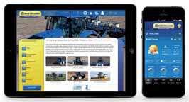 NEW HOLLAND APPS ibrochure NH Weather NH News Farm Genius PLM Calculator PLM Academy Experience New Holland What s App!