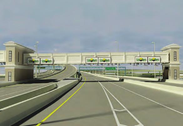 District Seven is responsible for the design, construction, and maintenance of the facility, while the Turnpike will assist with the design and installation of toll equipment.