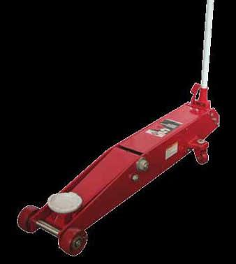 AFF Long-Chassis Floor Jacks are designed for heavy-duty lifting applications (such as bus and truck fleets, agricultural, industrial and heavy construction equipment) requiring access to very low