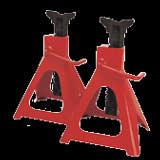 ratchet prevents lowering when saddle is loaded Convenient handle for release and carrying