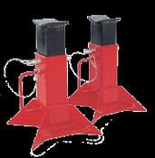 per pair Stands 5-TON CAPACITY FORKLIFT JACK STAND SET MODEL 3305A Pin-type post adjusts to