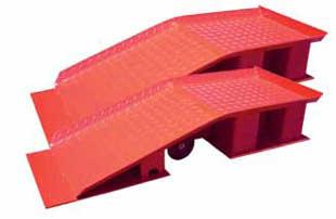 capacity Adjustable height range from 36 to 54 17-1 height adjustments Rubber pad protects vehicle from damage Spring loaded casters for ease of positioning Ship weight 103 lbs.