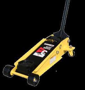 VIKING 2-1/2 TON FLOOR JACK MODEL 3001 The ideal jack for smaller shop applications, with a 13-3/4 lift range.