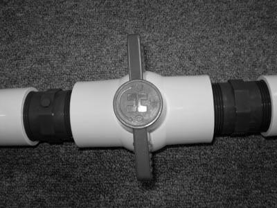 System with diverter (part # SQ-DK) To Panel Inlet From Panel Outlet Diverter Kit Filter Pump Pool Outlet Pool Inlet Swimming Pool Diagram C-2 1. Turn off your pool pump.
