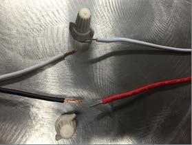 The Black or Red Input Wire is Line Voltage Input from 100 277 Volts. Ensure that the driver is properly grounded to the luminaire.