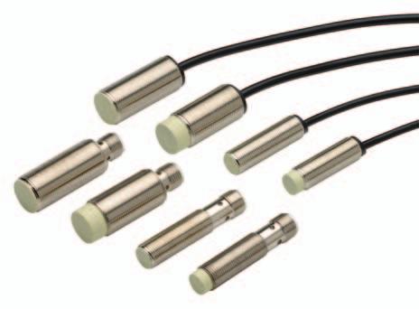 New Product Cylindrical Proximity Sensor E2GN High quality at exceptional cost M12 and M18 models with standard sensing range.