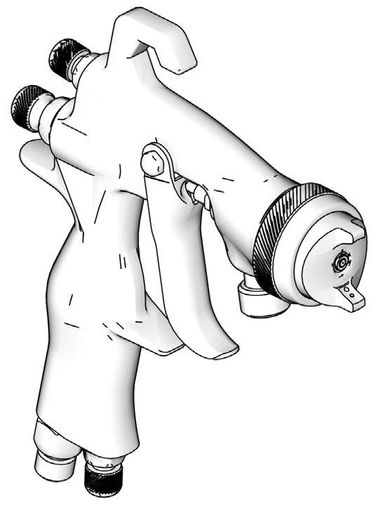 Instructions-Parts AirPro Pressure Feed Airspray Gun 312414L EN
