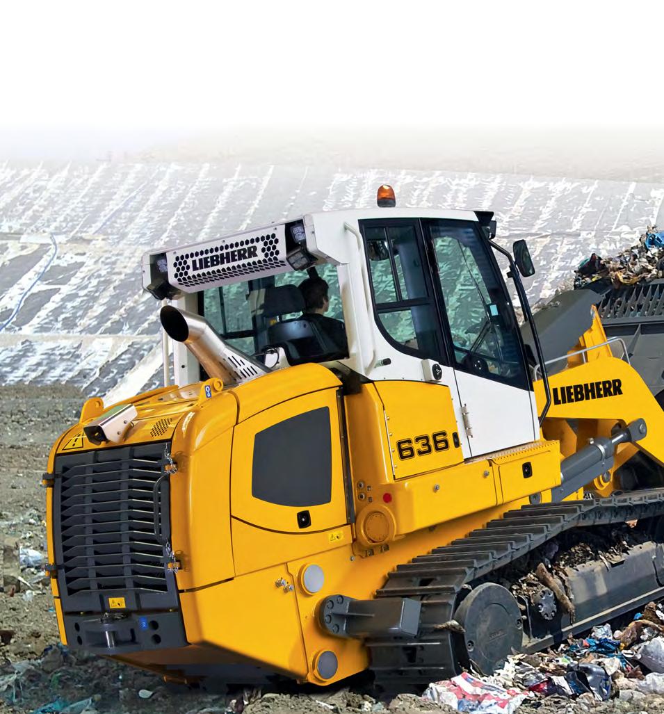 5 Crawler loaders Liebherr crawler loaders are the ultimate all-rounders on landfill sites both small and large, and on waste handling sites.