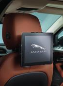 IPAD HOLDER Jaguar branded ipad holder mounts to front seat headrests providing a flexible solution for rear seat entertainment.