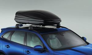 It can also be used for storing the roof box conveniently when removed from the vehicle. C2Z30775 (not shown) 3.