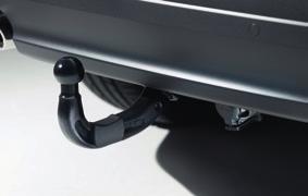 CARRYING AND TOWING 1 1. TOWING SYSTEM - ELECTRICALLY DEPLOYABLE TOW BAR The F-PACE bespoke towing system is optimised to work alongside the Trailer Stability Assist traction control system.
