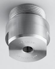 ) Inlet (Male NPT) L1 L2 Flats 11/4 1.7.75 1.3 /8 11/2 2.36.75 2.32 2 2 3.07.4 2.68 23/8 Material no. 316L SS Connection Male NPT Free passage 5 10 20 2 30 40 60 iam. (in.