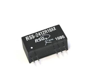 1.0W Regulated RS5/RD5-R10/RD10 8 Pin SIL/ 16Pin DIL Package Wide 2:1 Input Range 1000VDC Isolation Up to 3000VDC Isolation Continuous Short Circuit Protection Efficiency up to 77% Operating