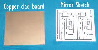 Commercial type PCB design is a complicated process involving the drawing using PCB design software like ORCAD, EAGLE, making mirror sketch, etching, tinning, drilling etc.
