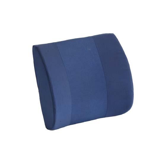 CUSHIONS & WEDGES Memory Foam Lumbar Cushion 2675BL-R Temperature-sensitive memory foam molds to your body