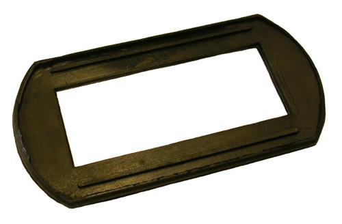Standard Chrome mirror package includes mounting bracket andmolded plastic gasket.