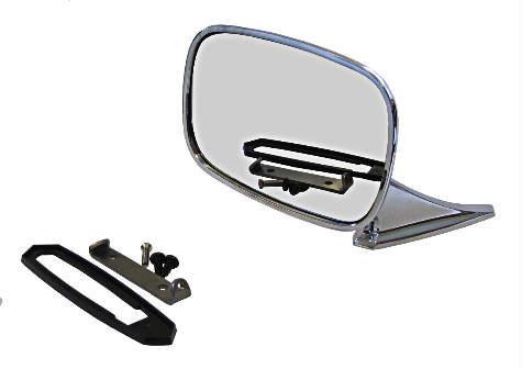 99 1969-1971 12" Chrome Backed Inner Rear View Mirror Excellent quality reproduction manufactured to duplicate the