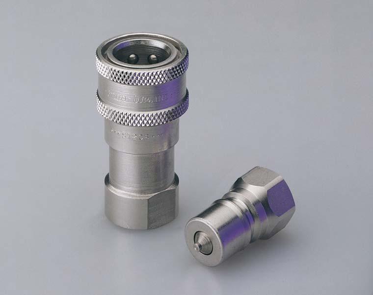 Compressed Natural Gas (CNG) Coupling Snap-tite s 72 Series may be used in a breakaway harness for compressed natural gas (CNG) fueling systems due to the superior poppet sealing designed