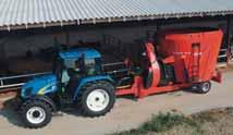 For operating in uneven fields a straw elevator that allows for the Lateralfloat system is available on the Models TC5070 and TC5080.