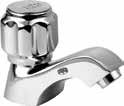 DELUX Full Turn BASIN DLX-516 Central Hole Basin Mixer with Extended Casted Spout with 450 mm Long Braided Hoses MRP: