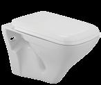 ASPIRE AIS-WHT-101951S Wall Hung WC with PP Soft Close Seat Cover, Hinges, Accessories Set Size: 340x605x365 mm MRP: Rs.