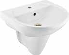 CMS-WHT-103803 Wall Hung Basin with Fixing Accessories Size: 510x400x180 mm MRP: Rs. 1,590 CMS-WHT-103301 Full Pedestal for 103801, 103803 MRP: Rs. 1,190 Set MRP: Rs.