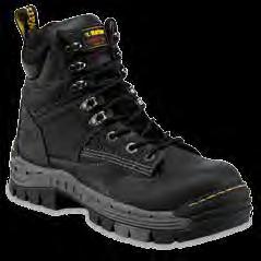 Composite-Toe Work Boot Full leather upper with rubber toe