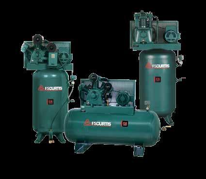 operation Slow-turning pump increases pump life INDUSTRIAL DESIGN The most robust reciprocating air compressor in its class.