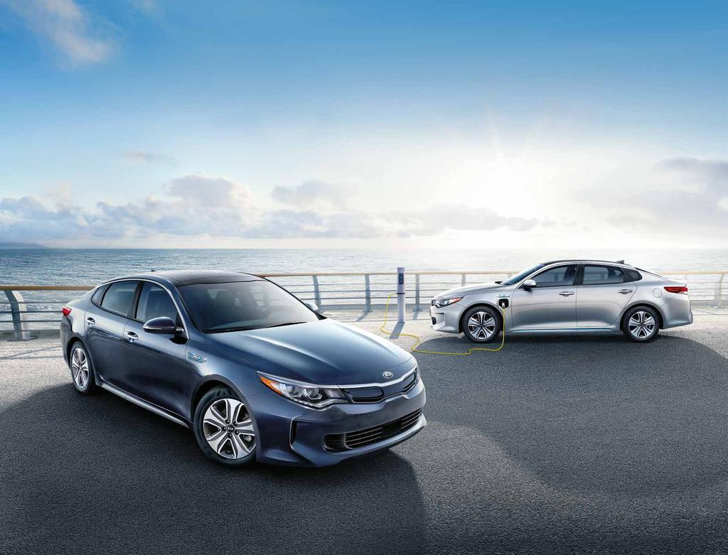 KIA.CA OVERVIEW Leave your friends GREEN WITH ENVY Drive in style in a highly-responsive midsize sedan that offers elevated levels of comfort and refinement, and does as much for the world around you