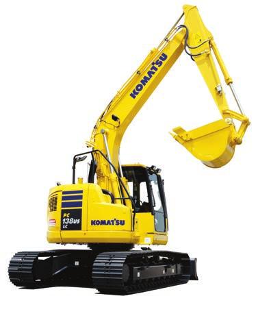 Komatsu's Closed Center Load Sensing (CLSS) hydraulic system provides quick response and smooth operation to maximize productivity.