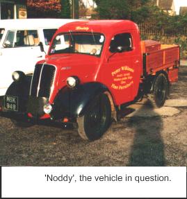 100E into E83W will go (just) (The story of how Noddy, an E83W pick-up, received a 100E engine) After much blood sweat and tears Noddy s heart transplant has been successfully carried out, he is now