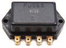 96 For 6 fuses SD/080.010 9.20 each 7.67 For 2 fuses SD/080.656 4.92 each 4.10 multiple fuseholder As on left: 4 Way for four blade fuses (shown) 080.