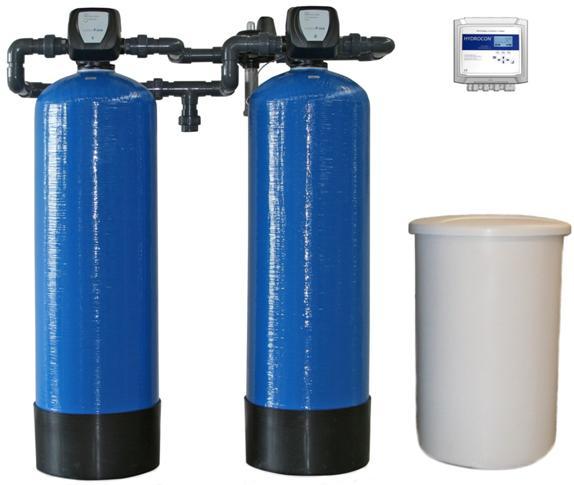 HYDRO ION Water softener Type: VAD CS Application HYDRO ION water softener used to soften / partly soften cold drinking and process water. Duplex design to ensure a constant supply of soft water.