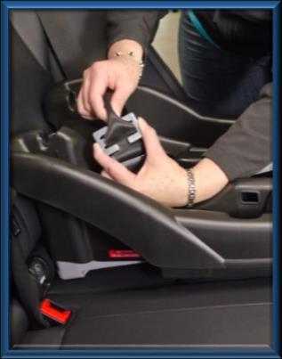Test the car seat to make sure it moves no more