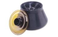 8x50ml CONICAL ANGLE ROTOR The Conical Angle Rotor (No. 5808850) is an eight place, 25 degree fixed angle aluminum rotor that achieves up to 25,250 xg at 15,100 RPM (23,900 xg/14,700 RPM at 4C (39.