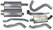 Mounting kit, Exhaust system 1001246 Exhaust system, Stainless steel from Manifold 587,86 Material: Stainless steel Exhaust