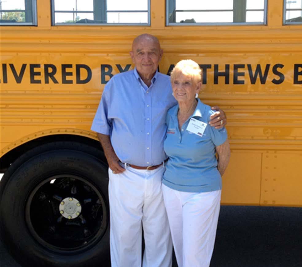 Company History Founded by Robert E. and Justine Matthews, Matthews Buses, Inc.