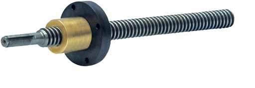 SCREWS & NUTS ENGINEERING GUIDE PERFORMANCE CHARACTERISTICS Performance Characteristics Static Capacity The maximum dead weight load the screw and nut assembly can advisably hold.