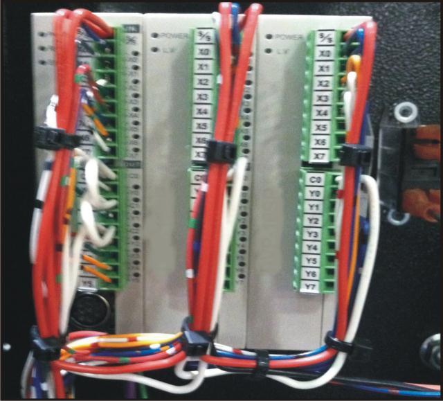 Part EM Control Box, PLC (Installed,