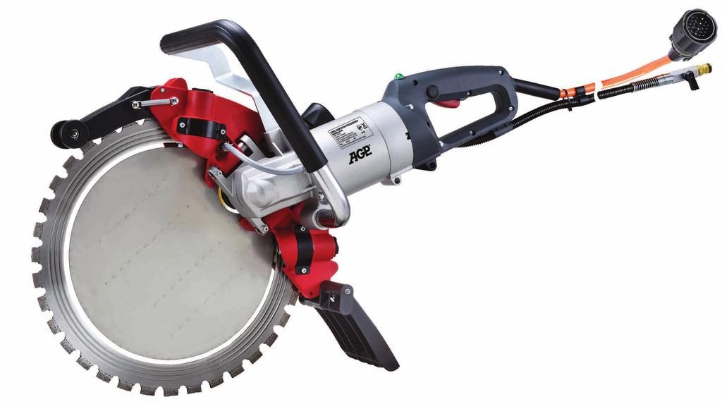R16 HIGH FREQUENCY RING SAW & P8K CONVERTER 300mm Depth of Cut 400mm (16") wet ring saw with 6500W high