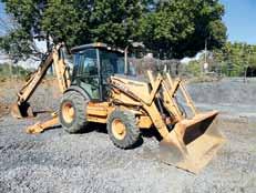 3126 diesel engine and hydrostatic drive, equipped with GP loader bucket with teeth, enclosed ROPS cab with A/C, and 19.5 DBG pads. In very good condition with very good undercarriage.