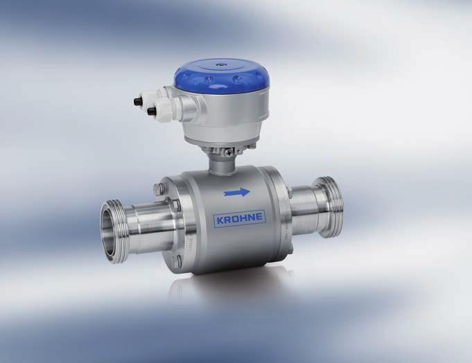 OPTIFLUX 6000 Technical Datasheet Electromagnetic flow sensor for hygienic and sanitary applications Robust stainless steel housing for hygienic and aseptic operation Fully suitable for CIP and SIP